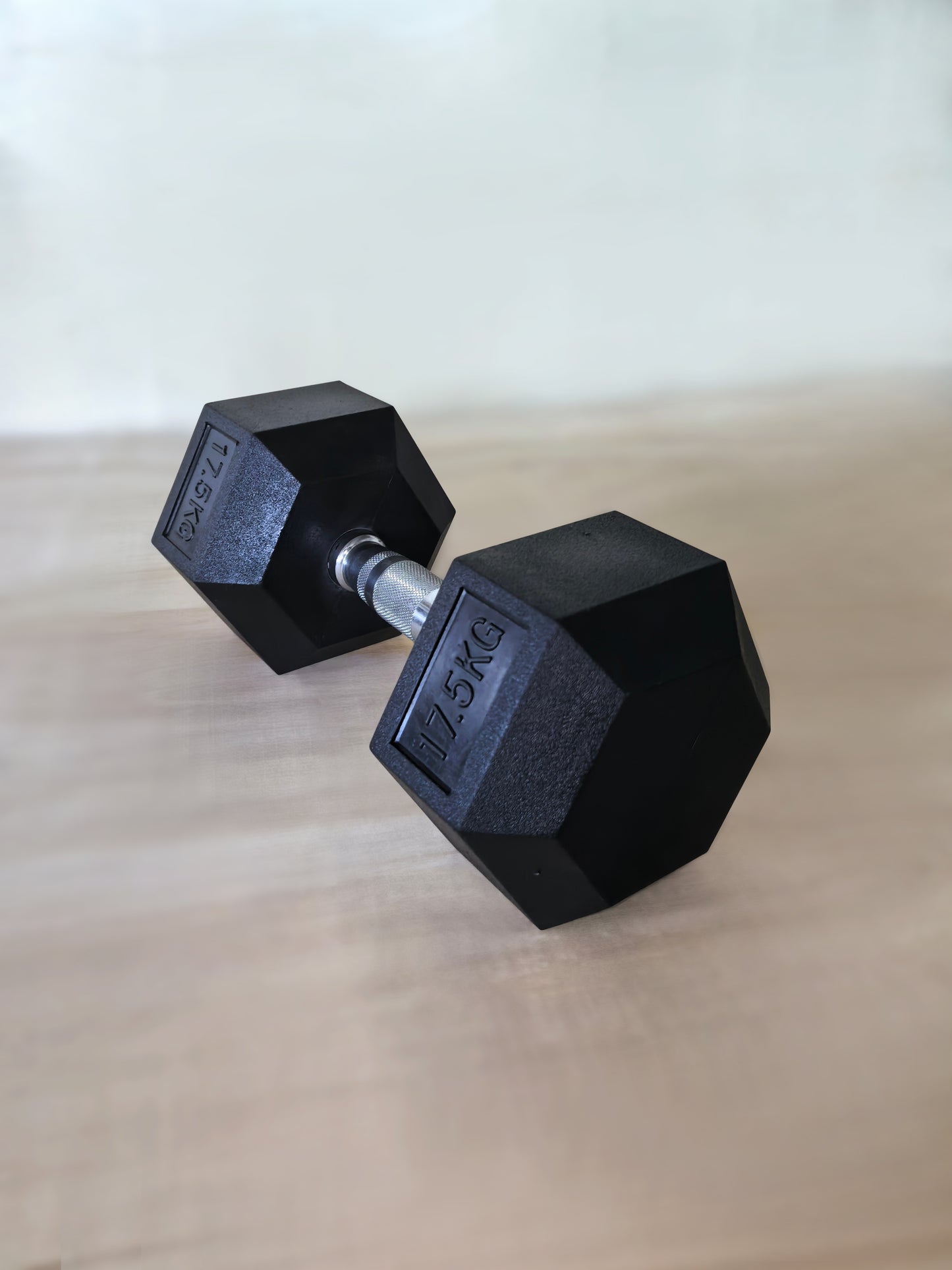 Gumirana heksagonalna utež / Hex ročka 17,5 kg