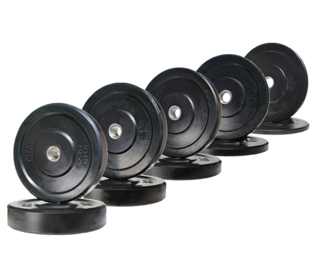 Disco bumper plate gommato 15 kg