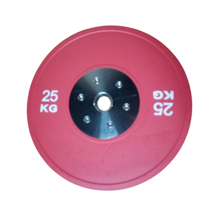 Tekmovalni bumper disk 25 kg
