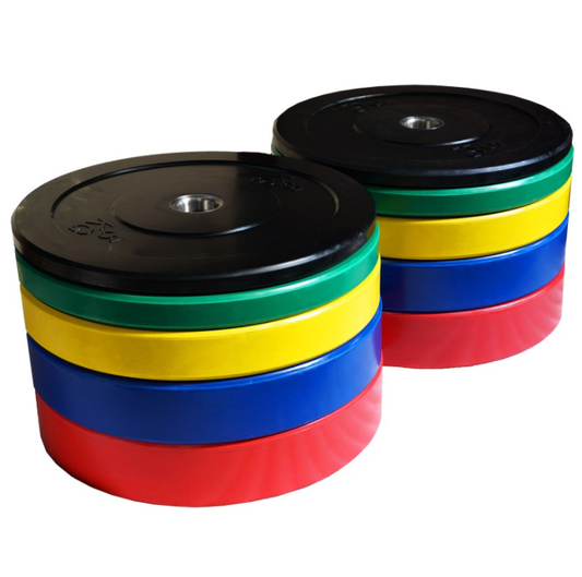 Set Bumper gumiranih ploča 150 kg u boji
