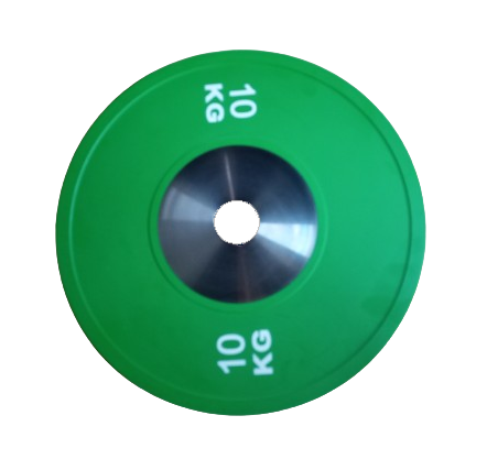 Tekmovalni bumper disk 10 kg