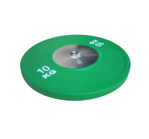 Tekmovalni bumper disk 10 kg