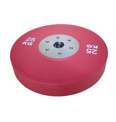 Tekmovalni bumper disk 25 kg