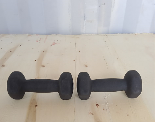 Hex dumbbell made of neoprene and cast iron 1.5 kg | Hexagonal weight