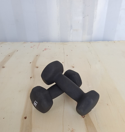 Hex dumbbell made of neoprene and cast iron 1.5 kg | Hexagonal weight