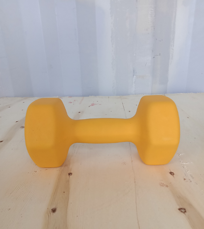 Hex dumbbell made of neoprene and cast iron 6 kg | Hexagonal weight