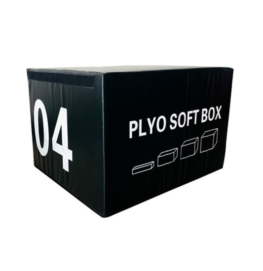 Mehki plyo box – 60 cm (Črna barva) | Varna pliometrija