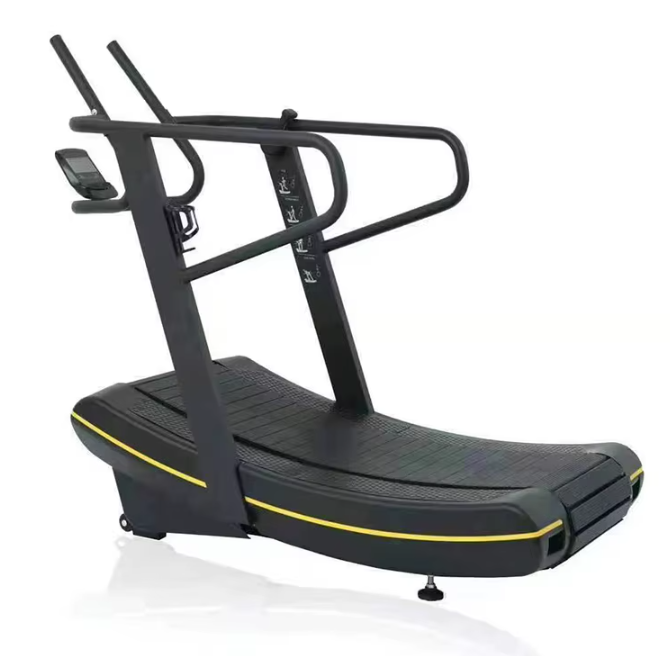 Profesionalna ukrivljena mehanska tekaška steza Curved Premium - Fitnes naprava